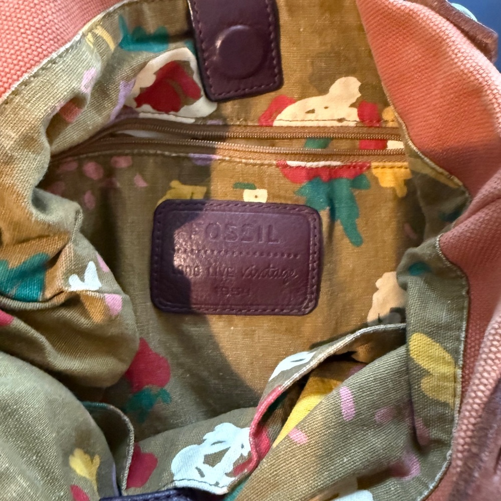 Vintage Fossil Crossbody Bag - Picture 6 of 6